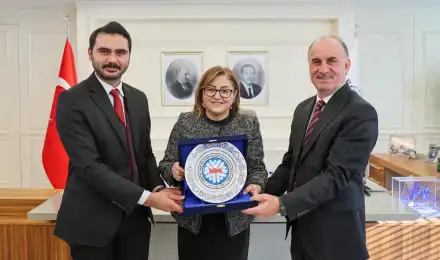 Gaziantep Büyükşehir Belediye Başkanı Fatma Şahin'e Ziyaret