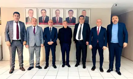 TASKK Heyetinden Türk-İş 4. Bölge Başkanı Edip Günnar’a Ziyaret