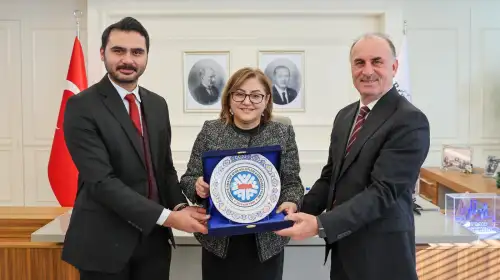 Gaziantep Büyükşehir Belediye Başkanı Fatma Şahin'e Ziyaret