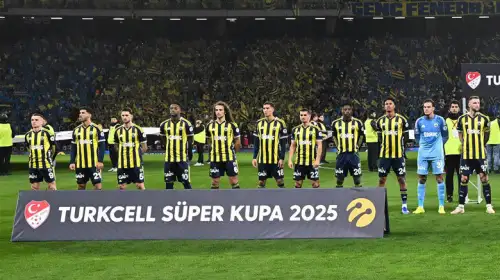Süper Kupa’da Şampiyon Fenerbahçe