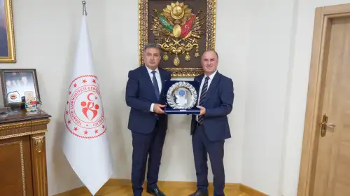 Konfederasyondan İzmir Gençlik Ve Spor İl Müdürü Murat Eskici’ye  Ziyaret