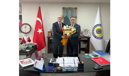 Konya Gençlik ve Spor İl Müdürlüğü Görevine Atanan Muzaffer Çintimar, Konya ASKF’yi ziyaret etti