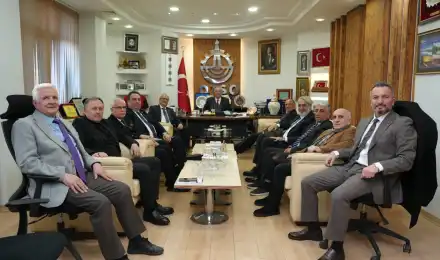 Konfederasyon’dan Düzce Ticaret ve Sanayi Odası Başkanı Erdoğan Bıyık’ı Makamında Ziyaret