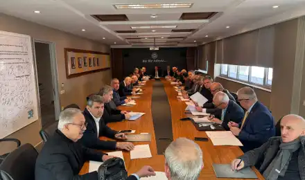 Konfederasyon Yönetim Kurulu Toplantısı Ankara'da Yapıldı