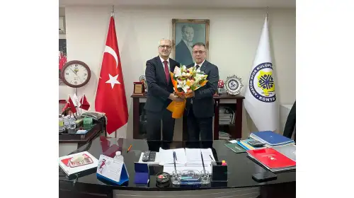 Konya Gençlik ve Spor İl Müdürlüğü Görevine Atanan Muzaffer Çintimar, Konya ASKF’yi ziyaret etti