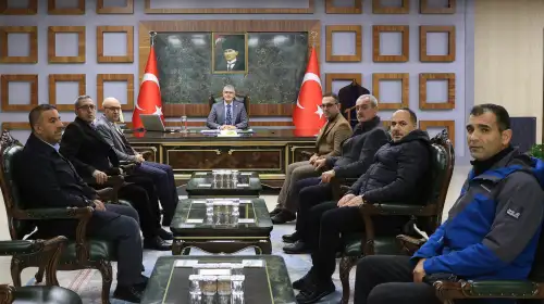 Bingöl ASKF’den Bingöl Valisi Dr. Cahit Çelik’i Ziyaret