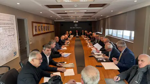 Konfederasyon Yönetim Kurulu Toplantısı Ankara'da Yapıldı