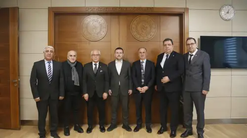 Konfederasyon’dan Spor Hizmetleri Genel Müdürü’ne Ziyaret