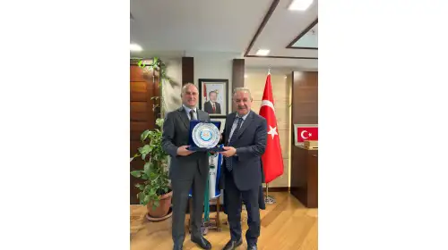 Kredi ve Yurtlar Genel Müdürü Recep Ali Er’e Ziyaret