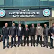 Gaziantep ASKF Başkanı Av. Ömer Alper Köroğlu, Konfederasyonu Ziyaret Etti