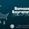 TASKK Genel Başkanı Şener Aydın’dan Ramazan Bayramı Mesajı