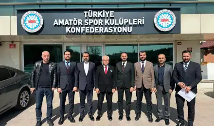 Gaziantep ASKF Başkanı Av. Ömer Alper Köroğlu, Konfederasyonu Ziyaret Etti