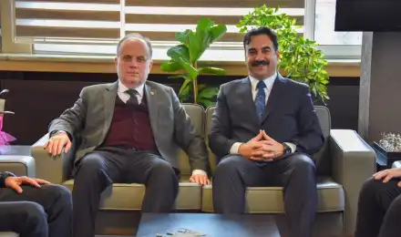 Ankara Gençlik ve Spor İl Müdürü Mustafa Çelik'e Ziyaret