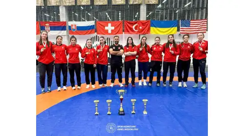 Kadın Güreş Milli Takımımız Şampiyon