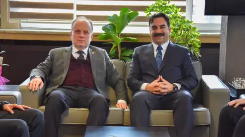 Ankara Gençlik ve Spor İl Müdürü Mustafa Çelik'e Ziyaret