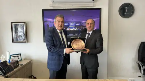 Konfederasyondan Türkiye Okçuluk Federasyonu'na Ziyaret