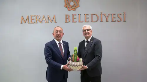 Meram ve Selçuklu Belediye Başkanlarına Konya ASKF’den Ziyaret