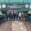 Türkiye Özel Sporcular Spor Federasyonu Başkanı Birol Aydın Konfederasyonu Ziyaret Etti