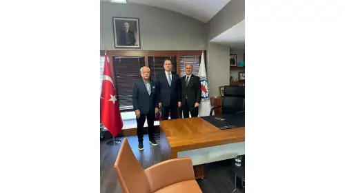 Büyük Birlik Partisi Genel Başkan Yardımcısı Türker YÖRÜKÇÜOĞLU’ndan Konfederasyon Genel Merkezine Ziyaret
