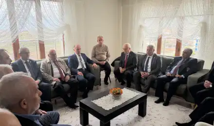 Konfederasyondan Merhum Seyfullah Özdemir’in Evine Taziye Ziyareti