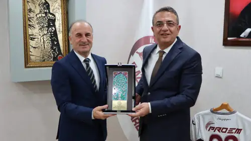 Elazığ İl Özel İdaresi Genel Sekreteri Cemil Yatkın’a Makamında Ziyaret
