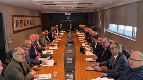 Konfederasyon Yönetim Kurulu Toplantısı Ankara'da Yapıldı