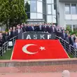 Eski MHK Başkanı Yusuf Namoğlu ve Beraberindekiler Genel Başkan Ali Düşmez’i Ziyaret Etti