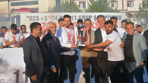 TFF BAL 11.Grup’ta Yozgat Bozokspor Kulübü Şampiyonluk Kupasını Aldı