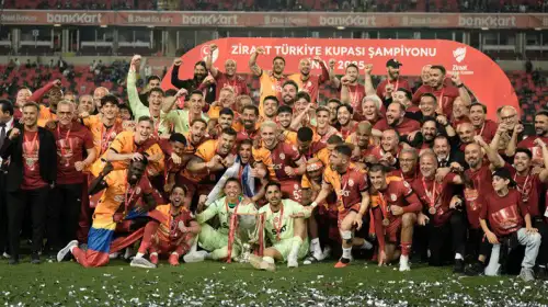 Ziraat Türkiye Kupası'nda Şampiyon Galatasaray