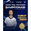 Para Tekvando'da 1 Altın, 2 Bronz