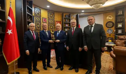 Konfederasyon’dan MHP Genel Başkanı Sayın Dr. Devlet Bahçeli’ye Ziyaret