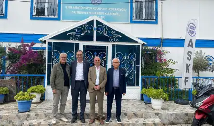 Konfederasyon'dan İzmir ASKF'ye Ziyaret