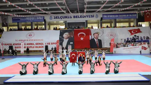 Konya’da 19 Mayıs Atatürk’ü Anma, Gençlik ve Spor Bayramı Etkinlikleri