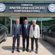 Gazeteci ve Spor Yazarı Osman Diyadin’den Konfederasyona Ziyaret