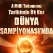 A Milli Erkek Hentbol Takımımızdan Tarihi Başarı