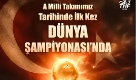 A Milli Erkek Hentbol Takımımızdan Tarihi Başarı