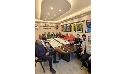 Genel Başkan Şener Aydın, Çorum ASKF’yi Ziyaret Etti