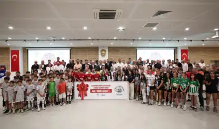 Muğla Büyükşehir Belediyesi’nden Amatör Spor Kulüplerine 30.480.000 TL Nakdi Destek