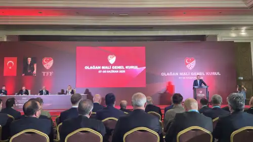 TFF Olağan Mali Genel Kurul Toplantısı, Ankara'da Yapıldı