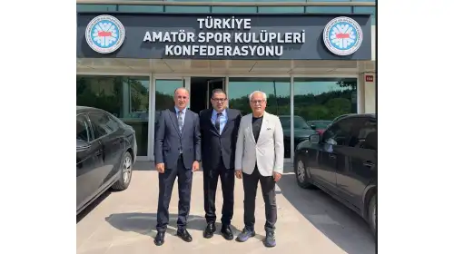 Gazeteci ve Spor Yazarı Osman Diyadin’den Konfederasyona Ziyaret
