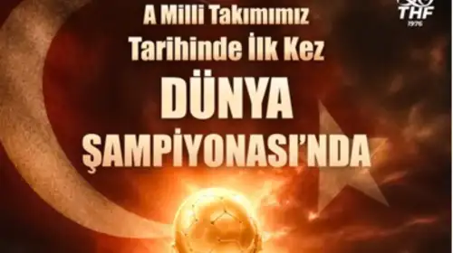 A Milli Erkek Hentbol Takımımızdan Tarihi Başarı