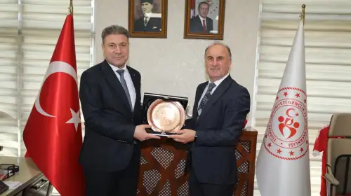 Konfederasyon’dan Van Gençlik ve Spor İl Müdürü Mehmet Tosun’a Ziyaret