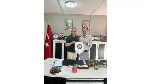 Burdur ASKF Başkanı Mehmet Şimşek, Genel Başkan Şener Aydın’ı Ziyaret Etti
