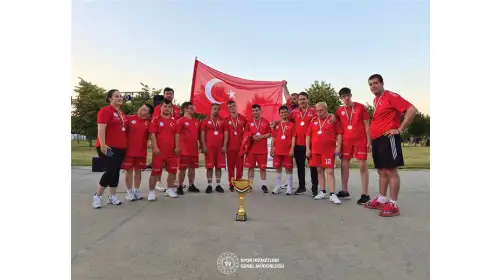 Özel Sporcular Down Basketbol Milli Takımımız Dünya İkincisi