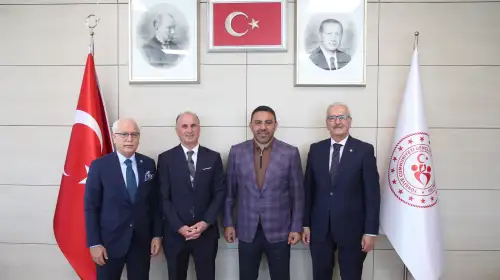 Konfederasyondan Gençlik ve Spor Bakan Yardımcısı Hamza Yerlikaya’ya Ziyaret