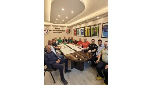 Genel Başkan Şener Aydın, Çorum ASKF’yi Ziyaret Etti