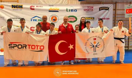 Özel Sporcularımız 8 Altın Madalya ile Avrupa Şampiyonu