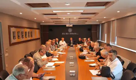Konfederasyon Yönetim Kurulu Toplantısı Ankara'da Yapıldı