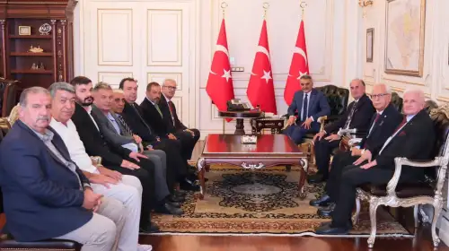 Yozgat Valisi Mehmet Ali Özkan’a Makamında Ziyaret