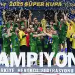 Hentbol'da Şampiyon Nilüfer Belediyespor